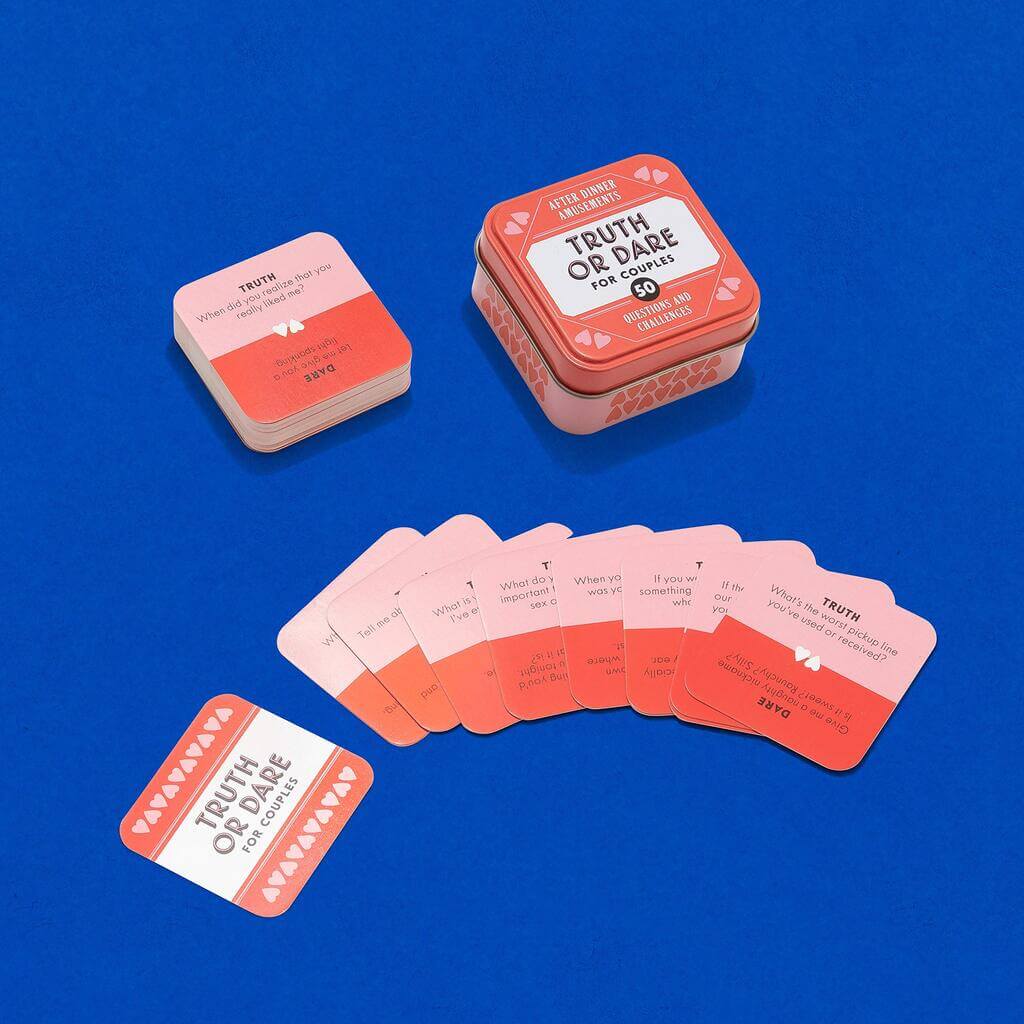 After Dinner Amusements: Truth or Dare for Couples - Giftsmith