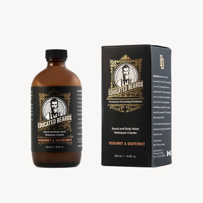 Bergamot and Grapefruit Beard Wash - Giftsmith