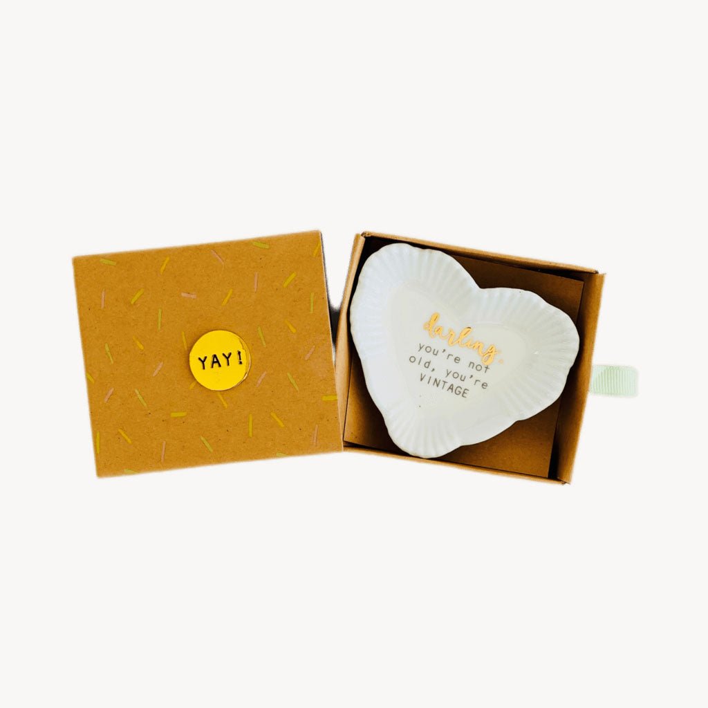 Birthday Trinket Tray Heart - Giftsmith