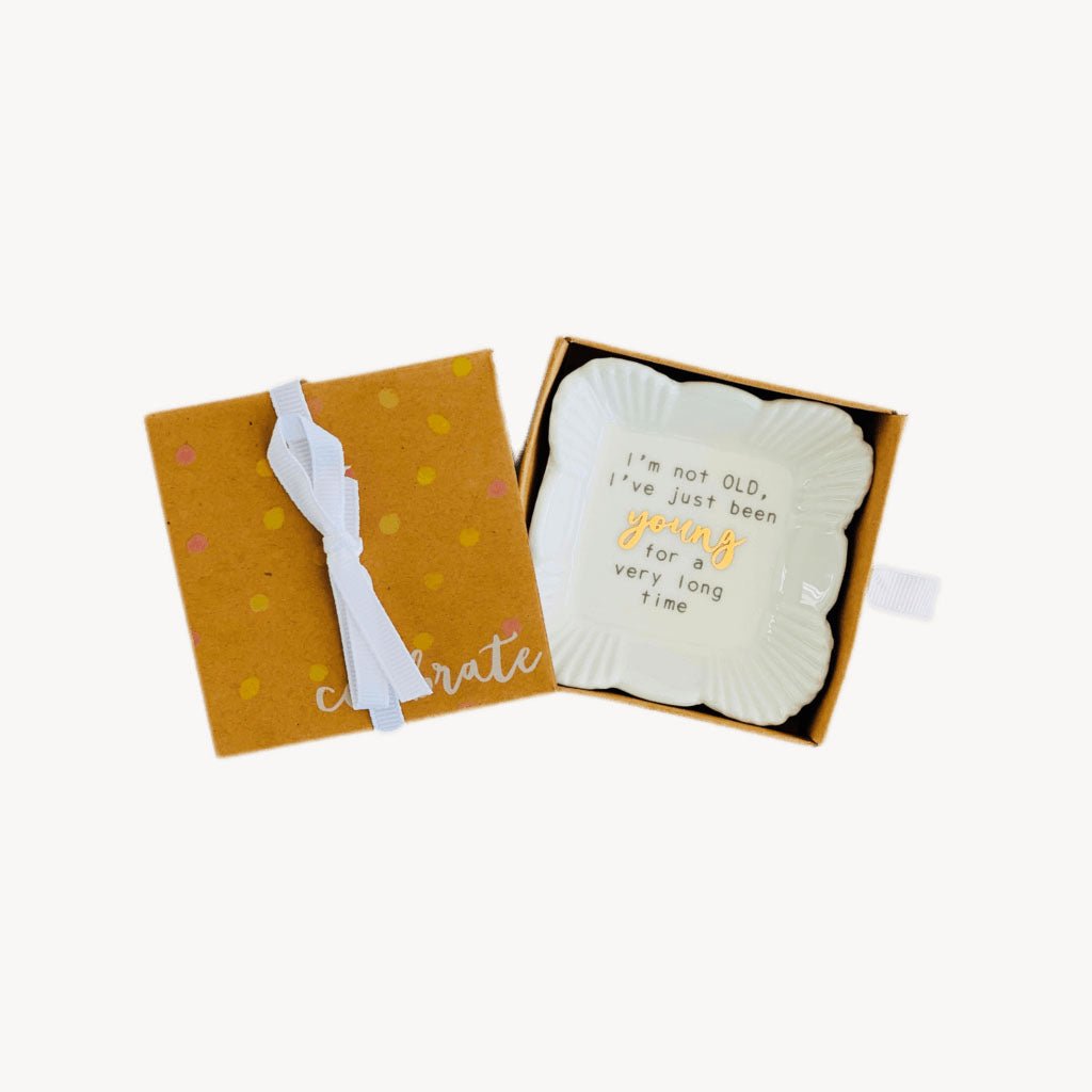 Birthday Trinket Tray Square - Giftsmith