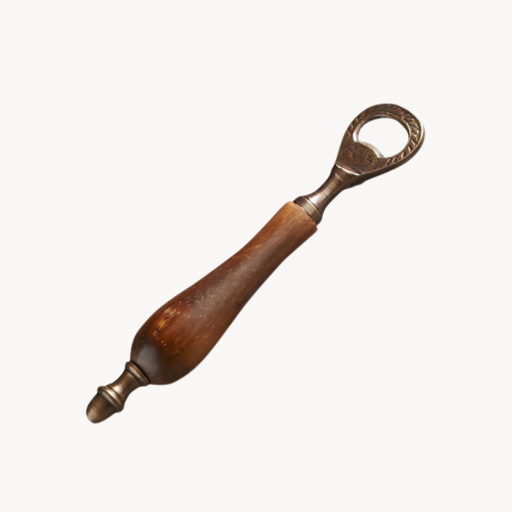 Bottle Opener with Wood Handle - Giftsmith