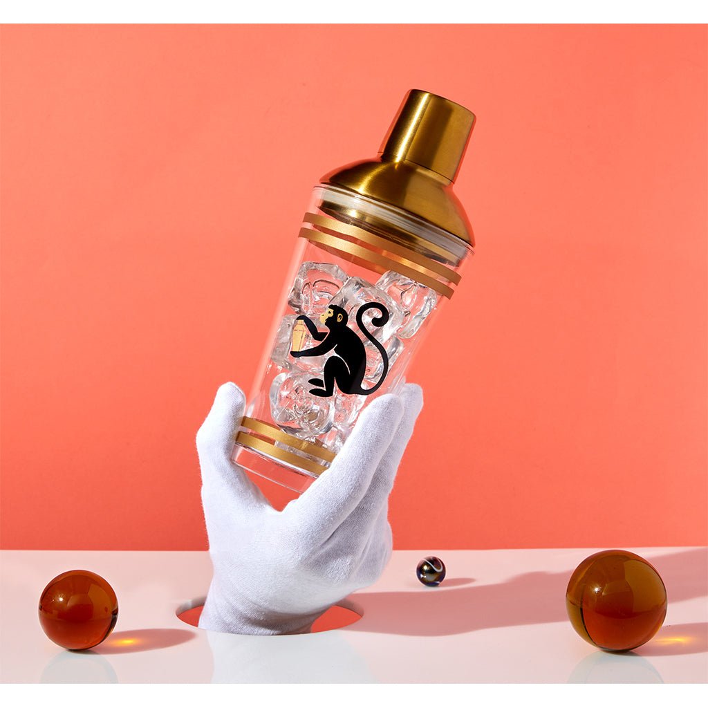 Brass Monkey Recipe Cocktail Shaker Giftsmith