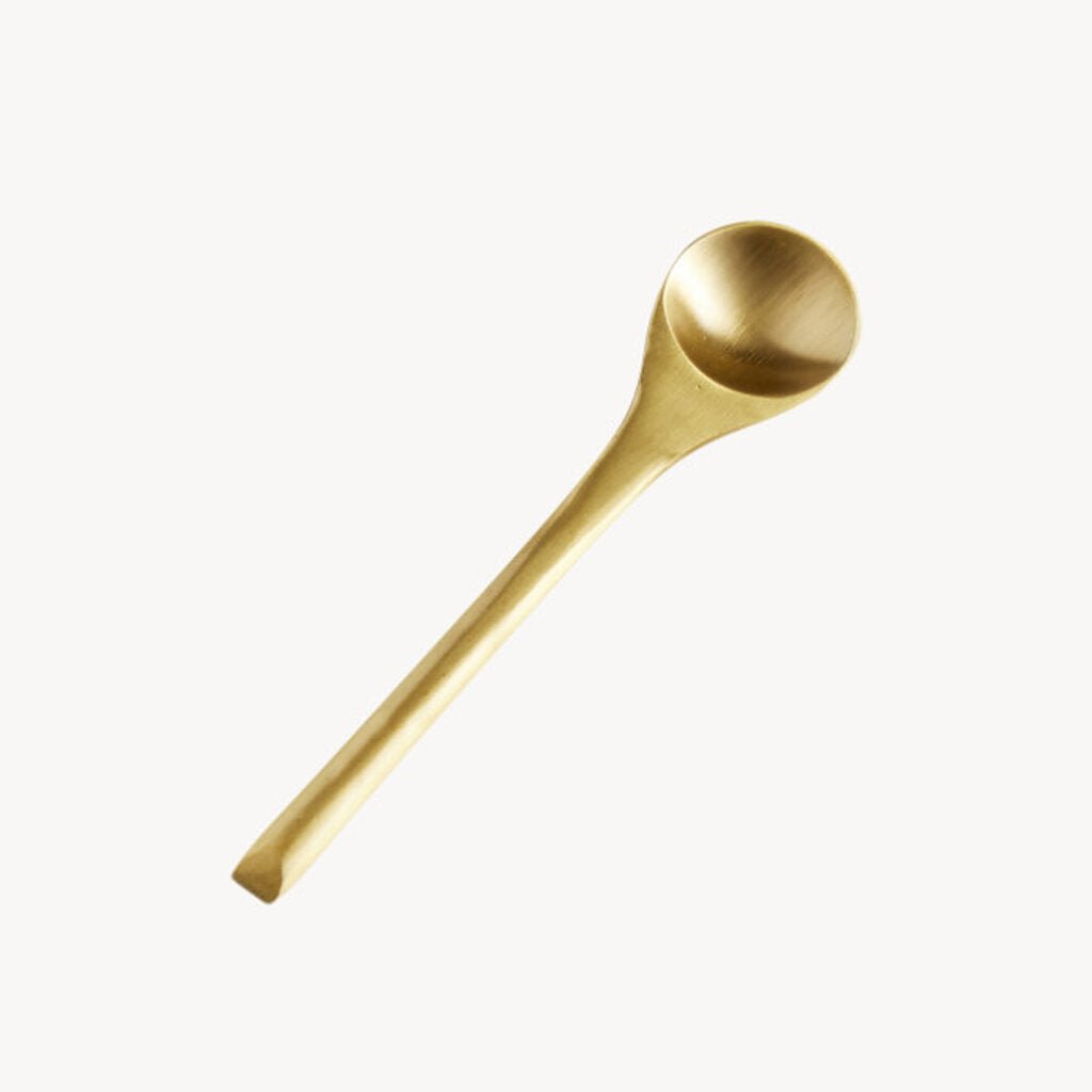 Brushed Brass Spoon - Giftsmith