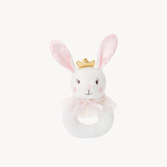 Bunny Ring Rattle - Giftsmith