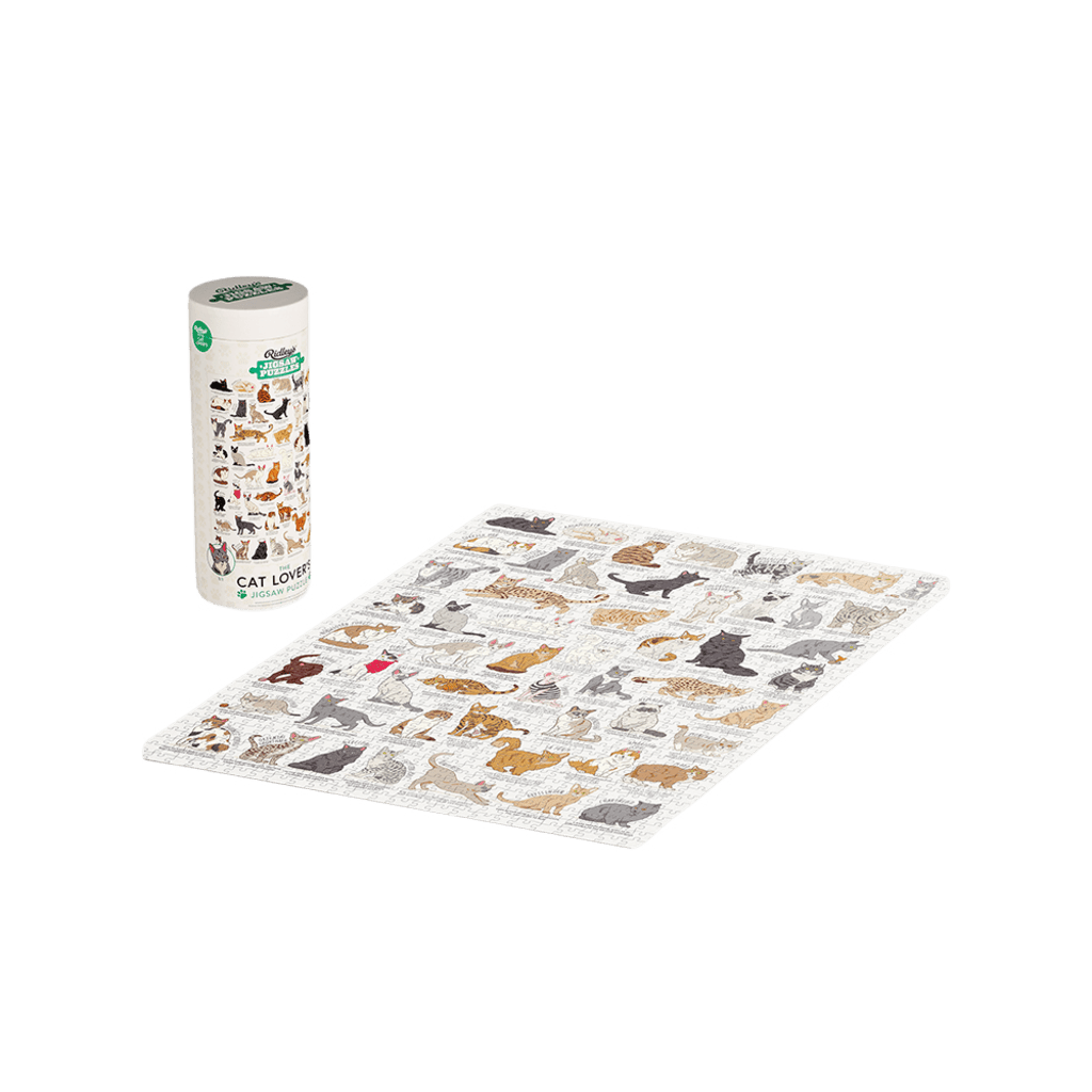 Cat Lover's 1000 Piece Jigsaw Puzzle - Giftsmith