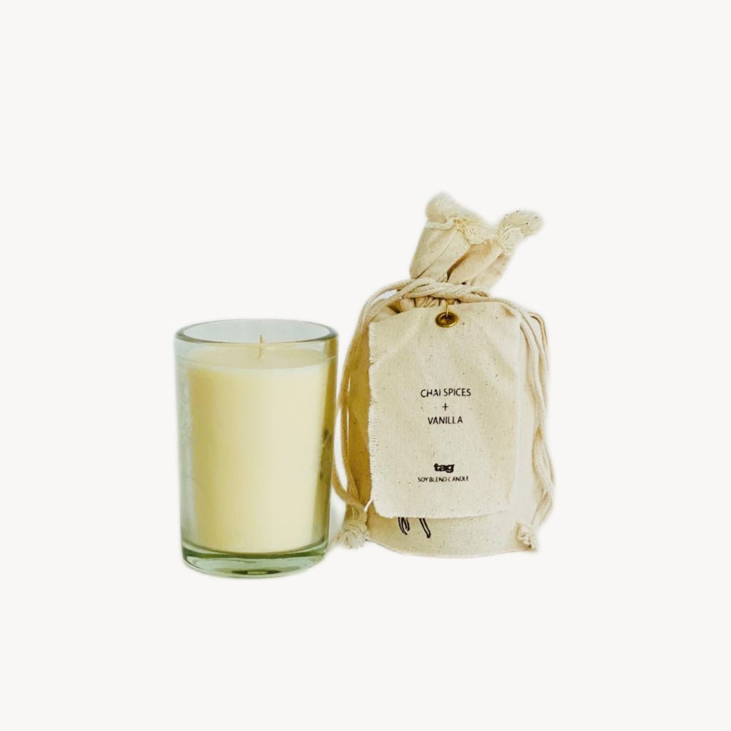 Chai Spices + Vanilla Candle - Giftsmith