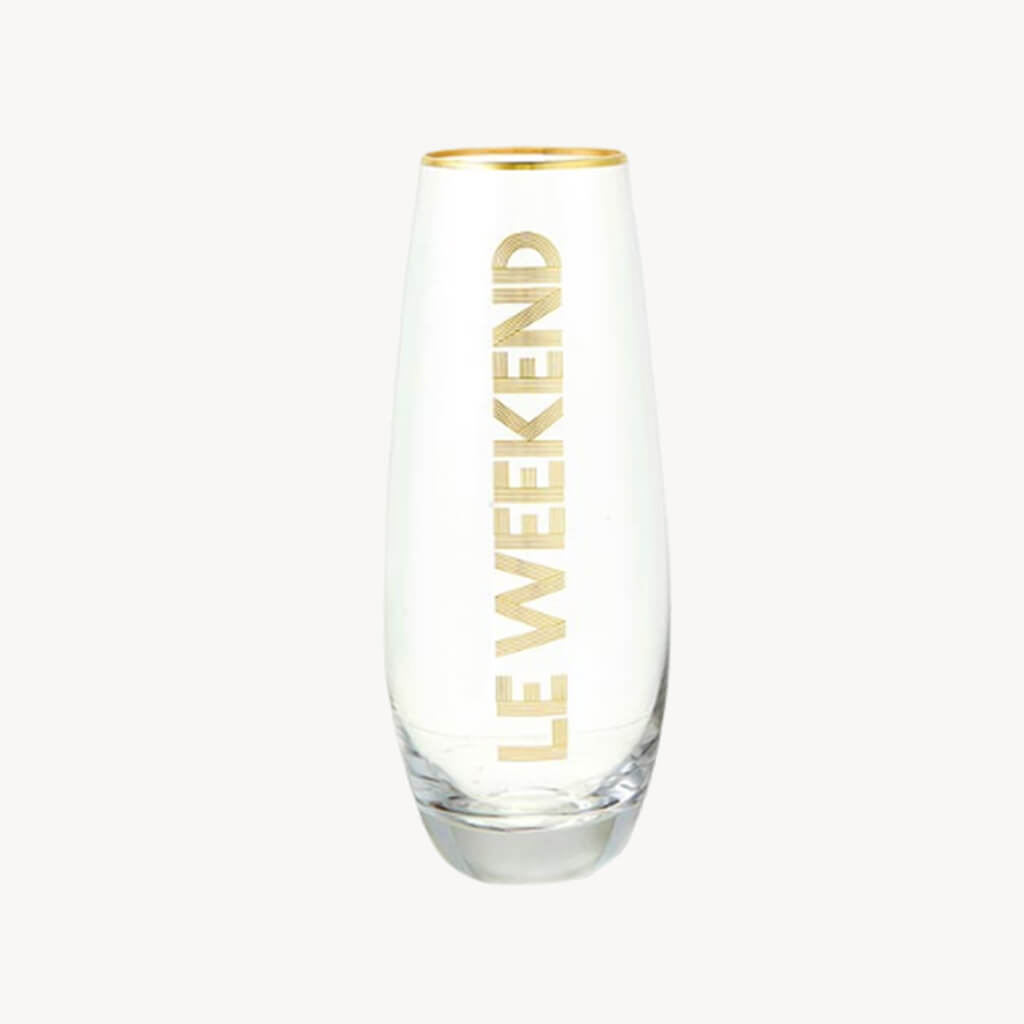 Champagne Glass - Le Weekend - Giftsmith