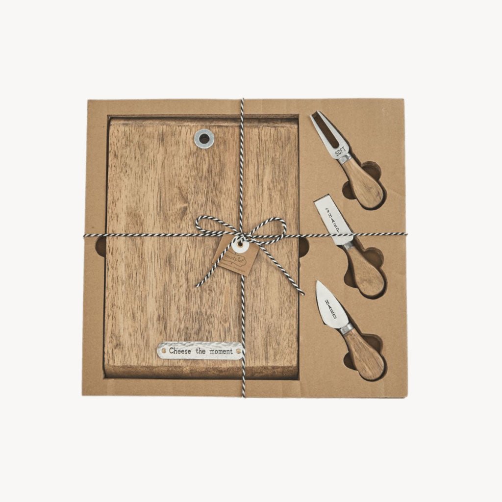 Cheese Board and Knife Set - Giftsmith
