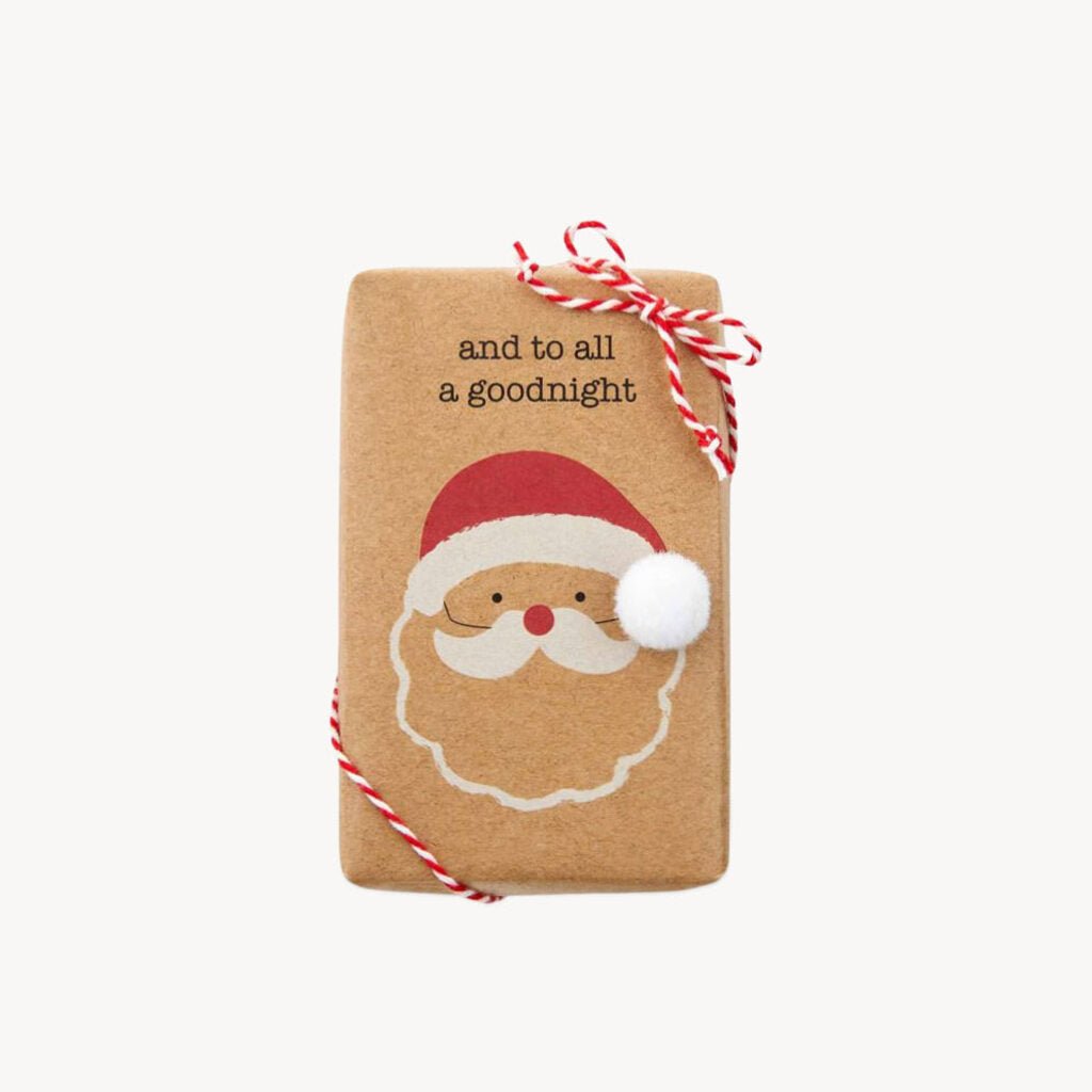 Christmas Soap with Trim Santa's Face - Giftsmith