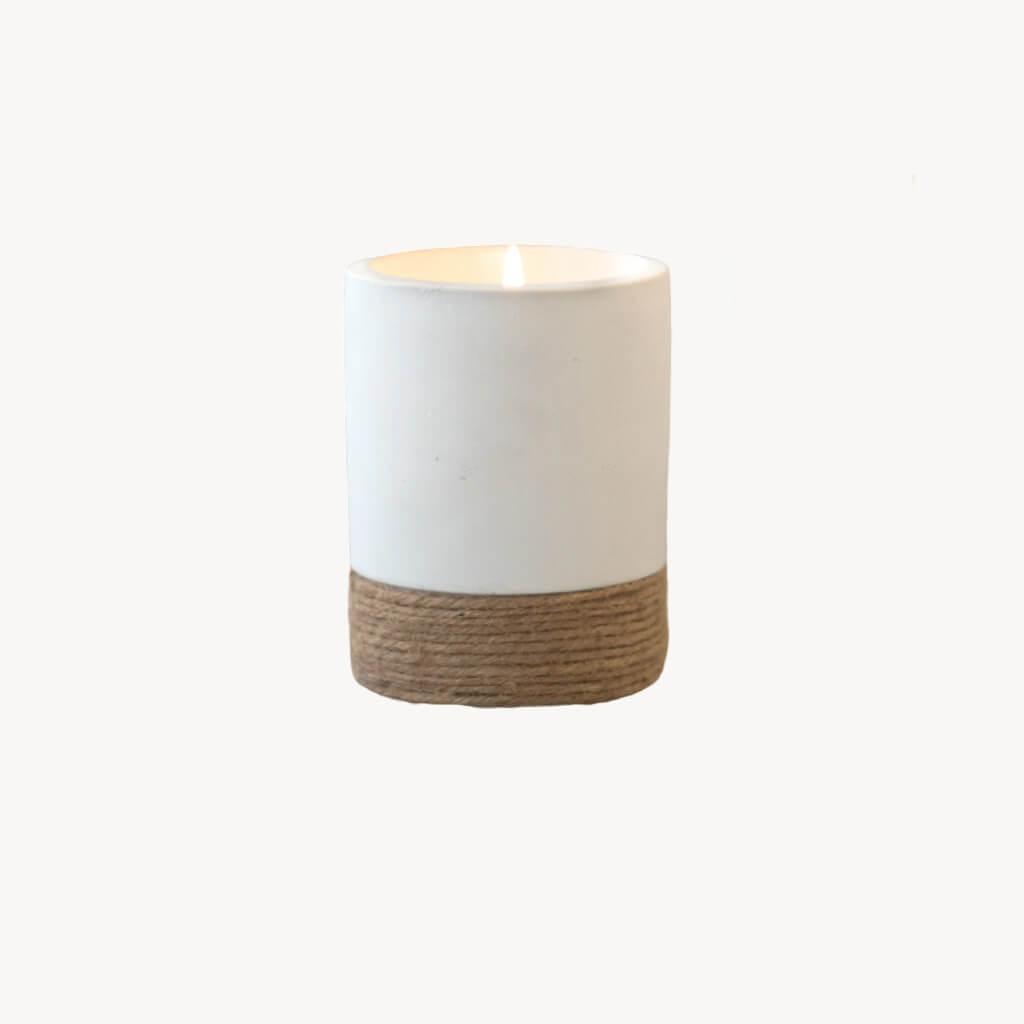 Citronella Candle White - Giftsmith