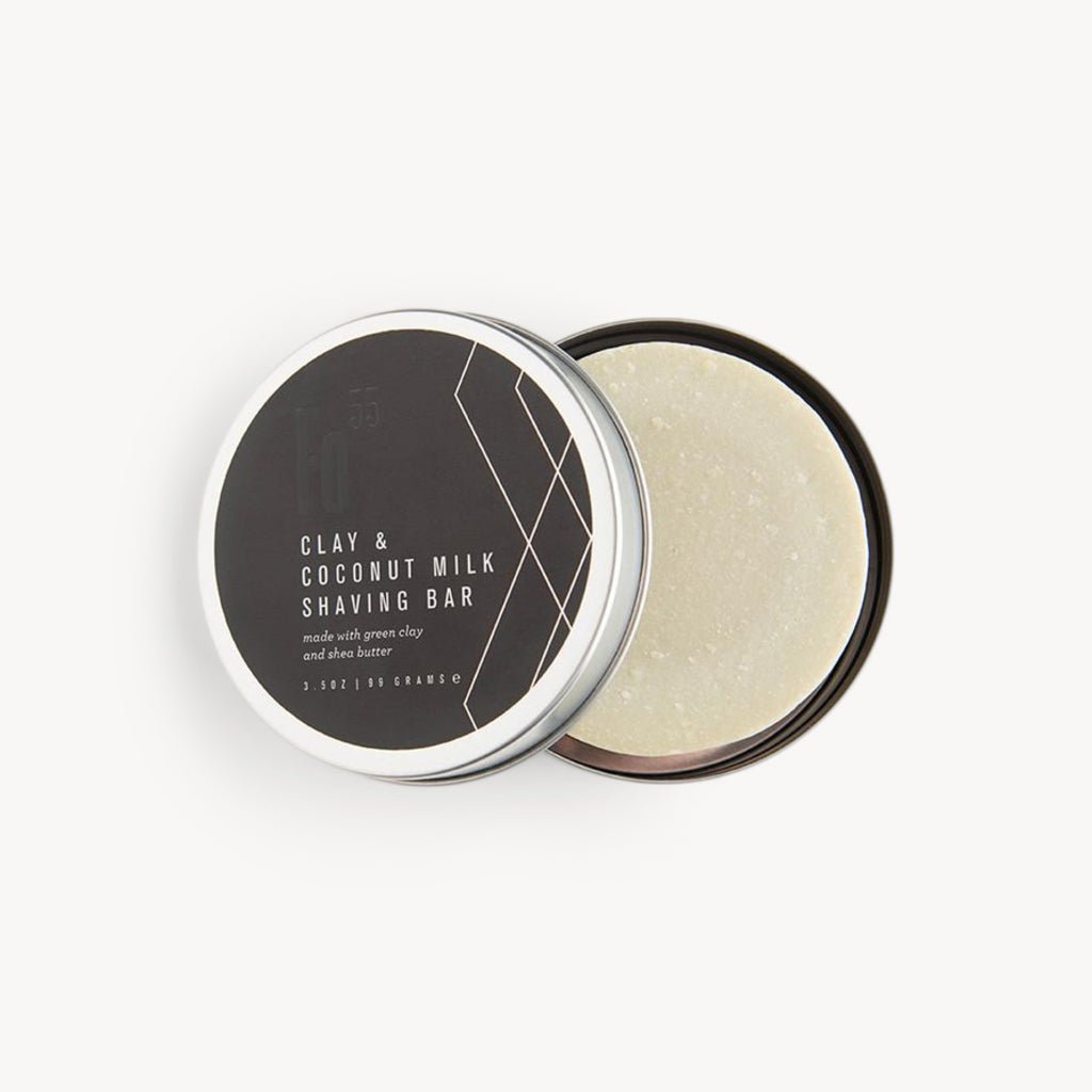 Clay and Coconut Milk Shaving Soap - Giftsmith