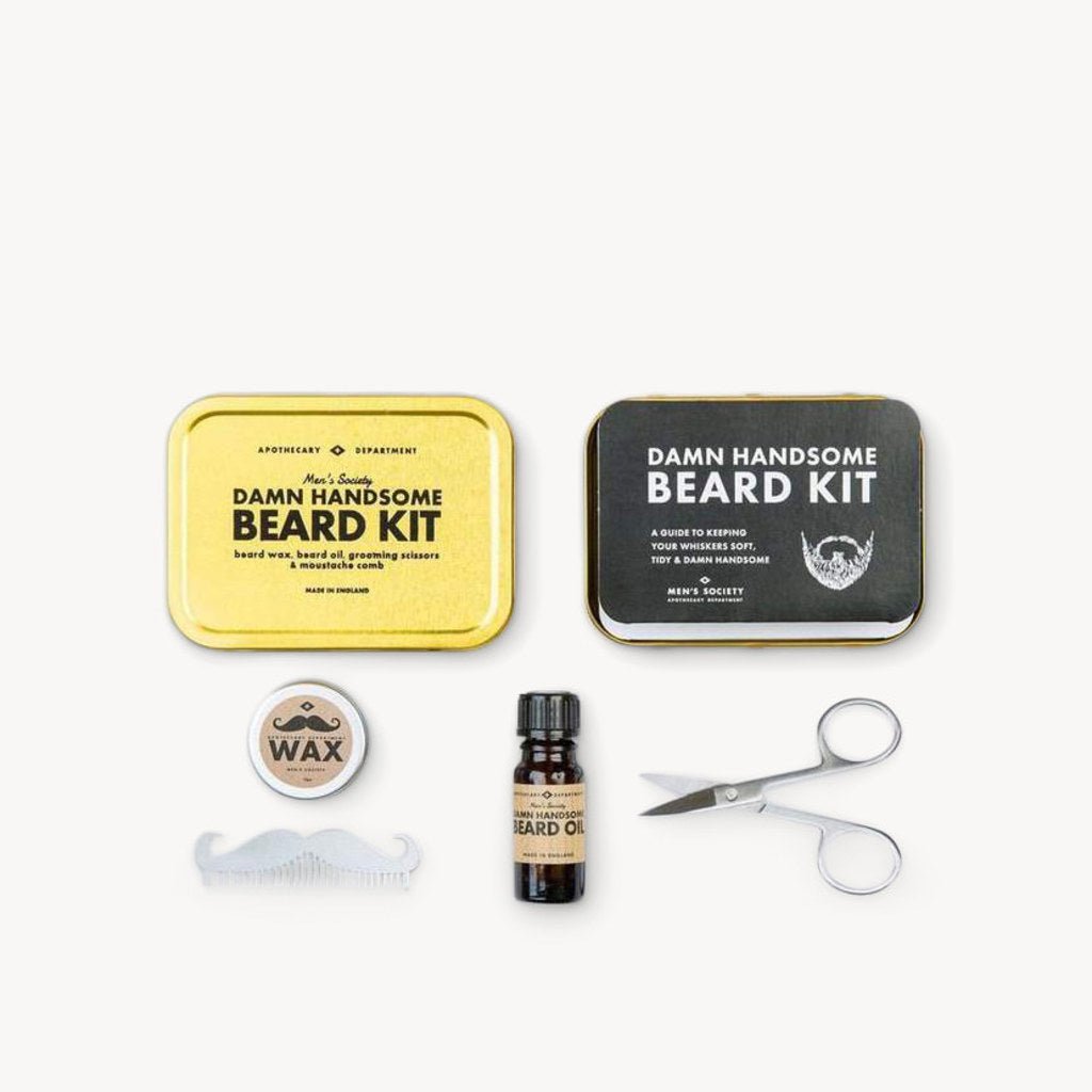 Damn Handsome Beard Kit - Giftsmith