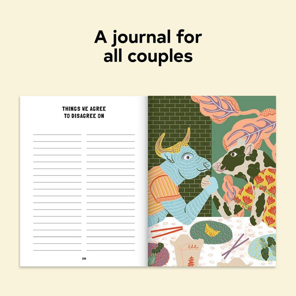 Date Night In A Journal for Couples Spark Conversation &amp; Connection - Giftsmith
