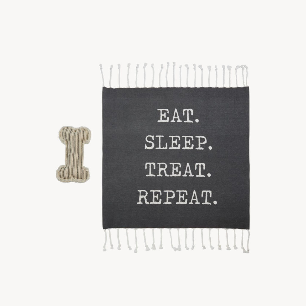 Dog Blanket and Toy Set Stripe - Giftsmith