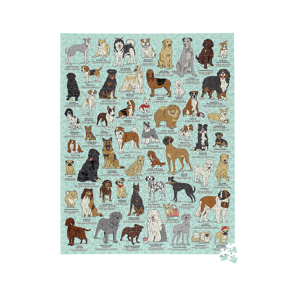 Dog Lover&#39;s 1000 Piece Jigsaw Puzzle - Giftsmith