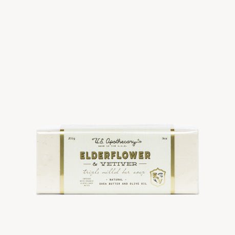 Elderflower and Vetiver Bar Soap - Giftsmith