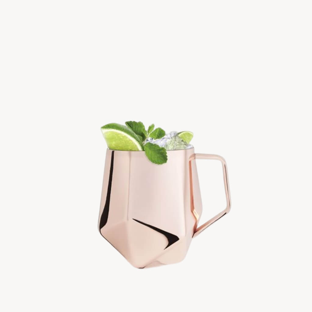 Faceted Moscow Mule Mug - Giftsmith
