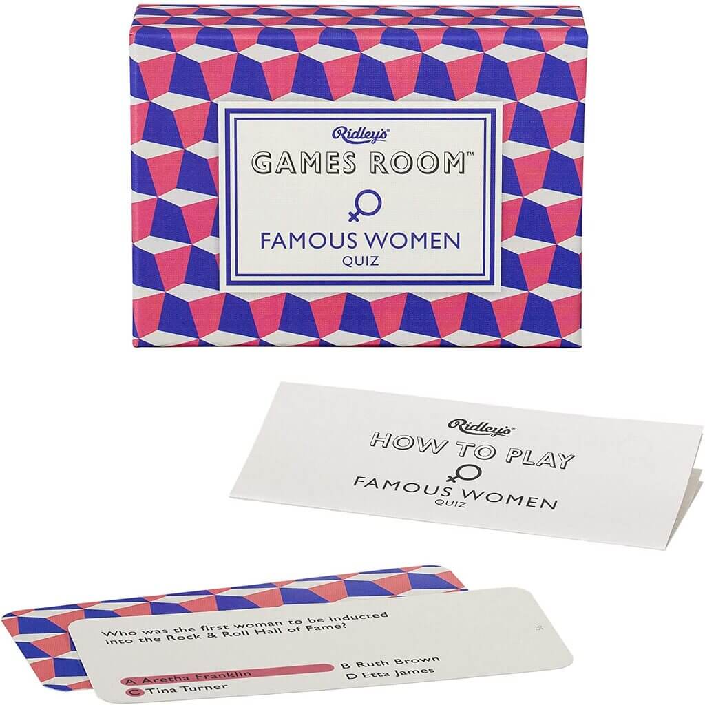 Famous Women Trivia - Giftsmith