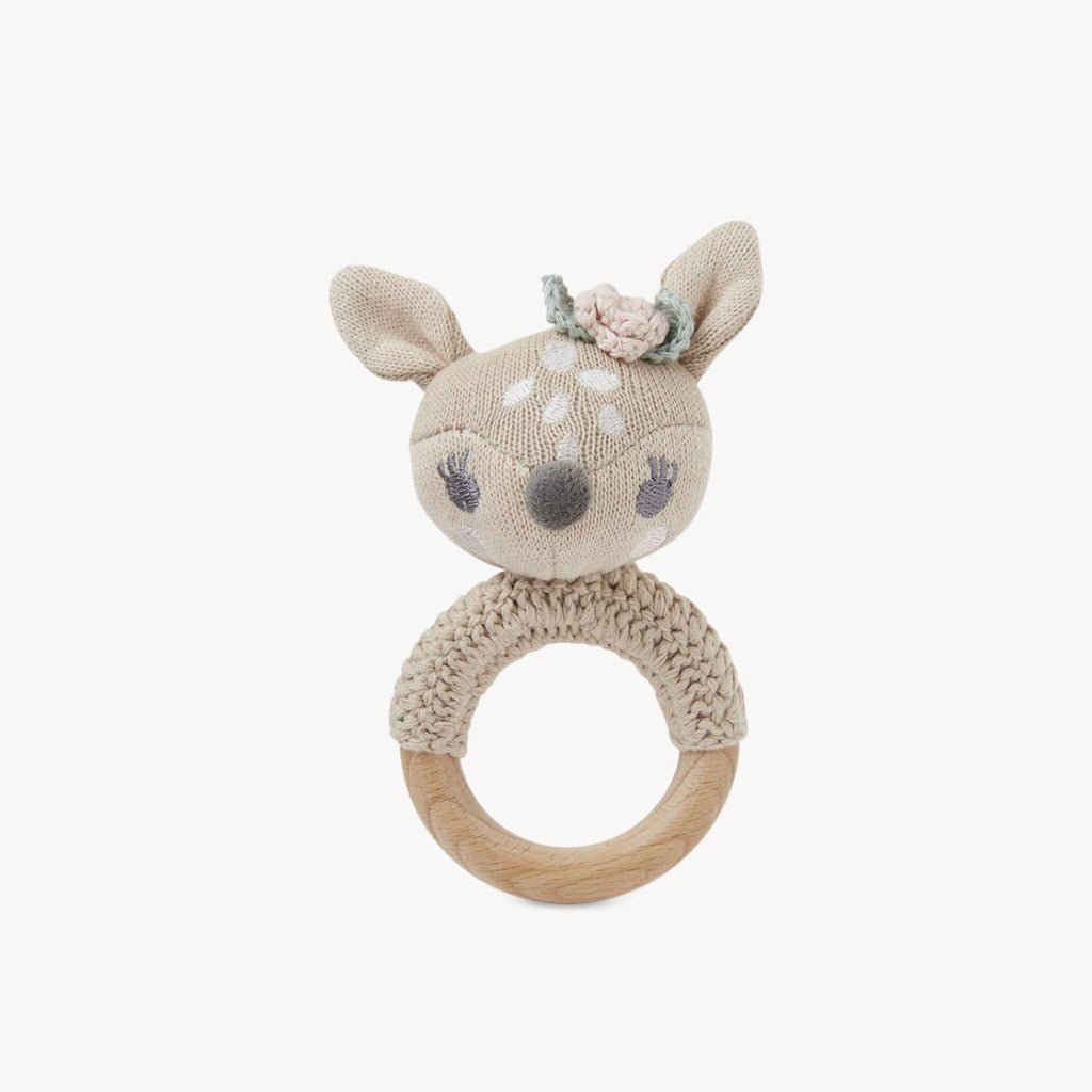 Fifi the Fawn Ring Rattle - Giftsmith