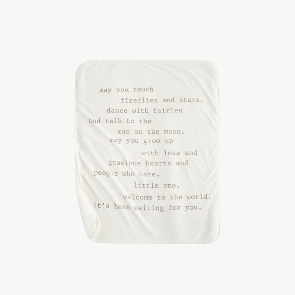 Fireflies Sherpa Blanket - Giftsmith