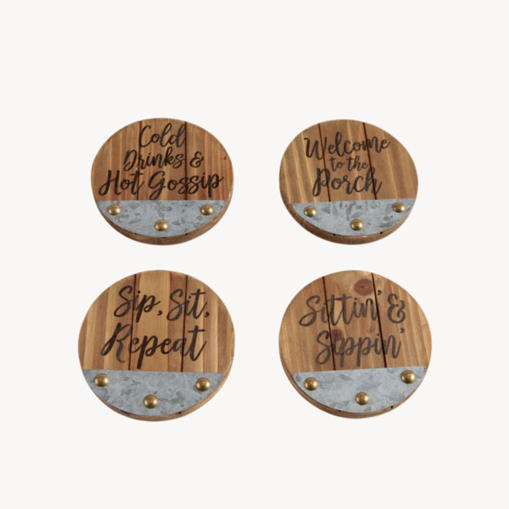 Front Porch Coaster Set - Giftsmith