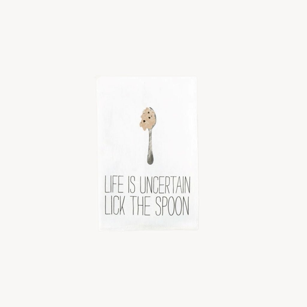 Funny Cooking Towels Lick The Spoon - Giftsmith