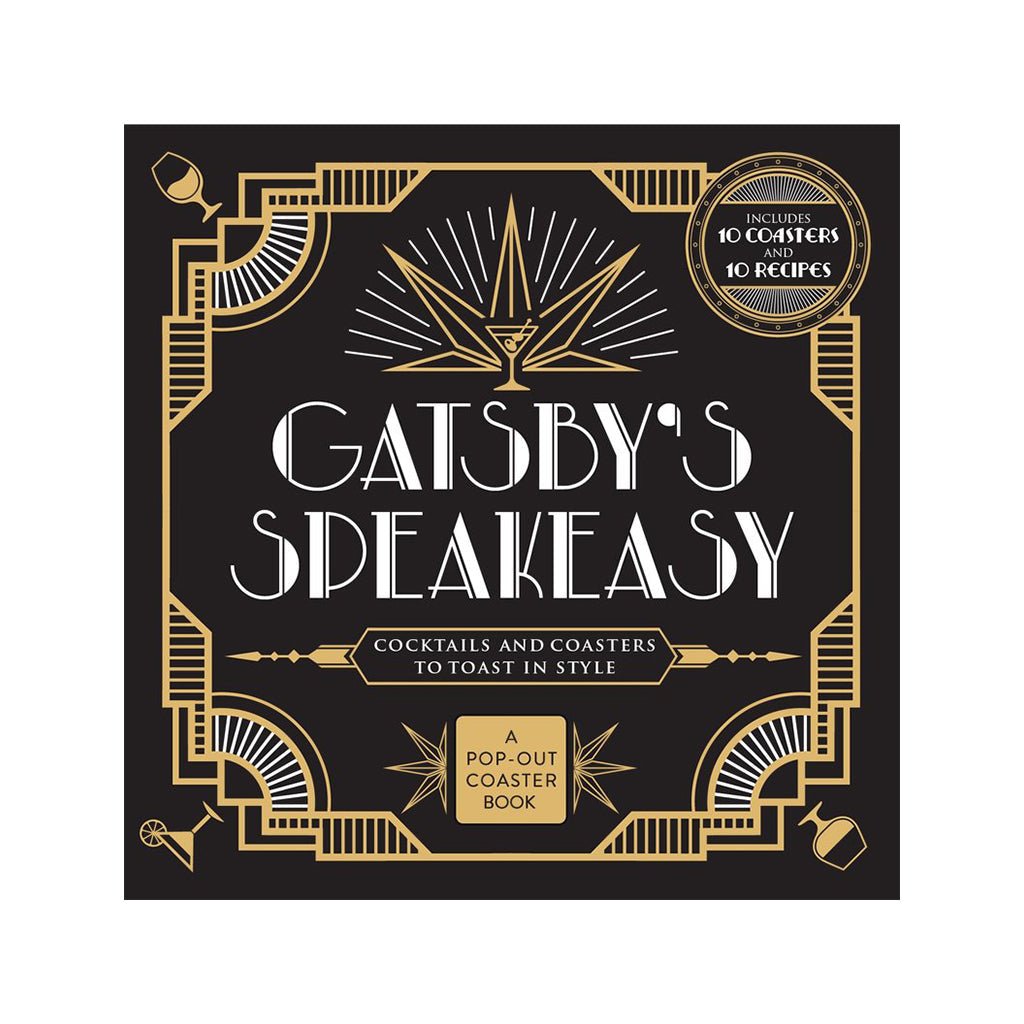 Gatsby's Speakeasy Cocktails and Coasters to Toast In Style - Giftsmith