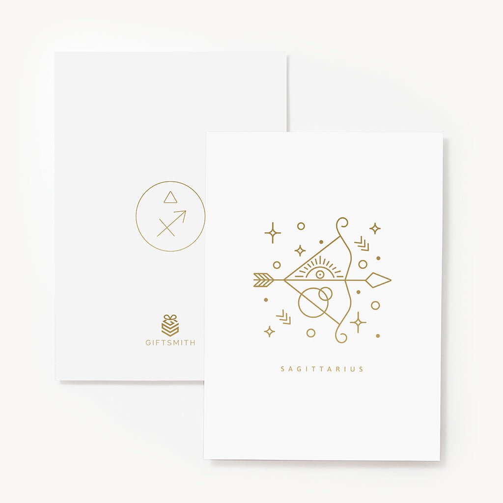Giftsmith Zodiac Greeting Card - Sagittarius - Giftsmith