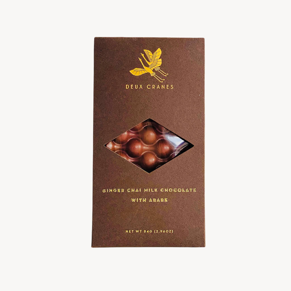 Ginger Chai Milk Chocolate with Arare - Giftsmith