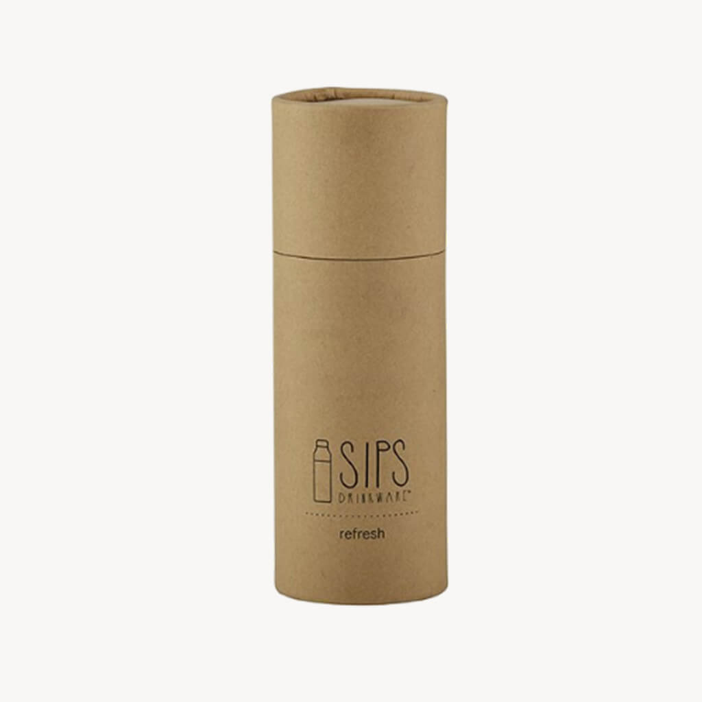 Glass Water Bottle with Bamboo Lid - Refresh - Giftsmith
