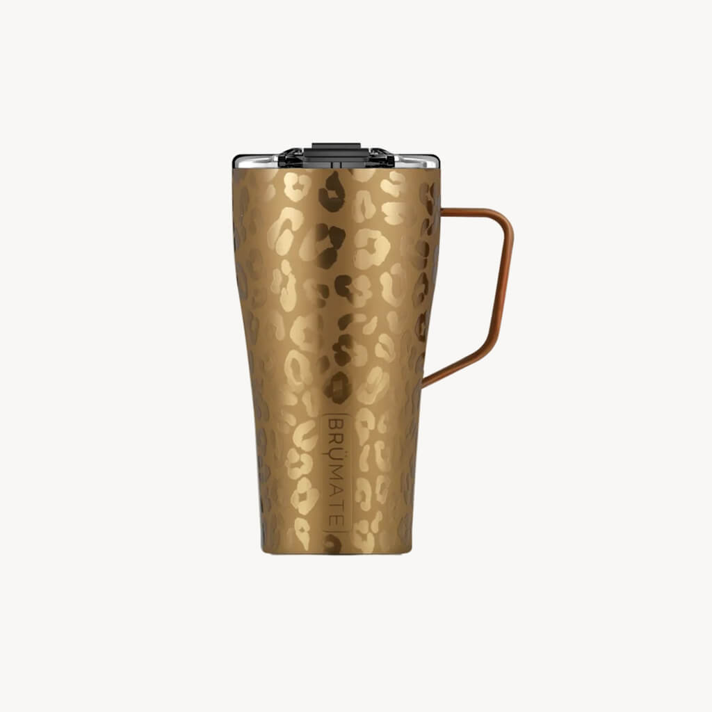 Gold Leopard Toddy 22oz - Giftsmith