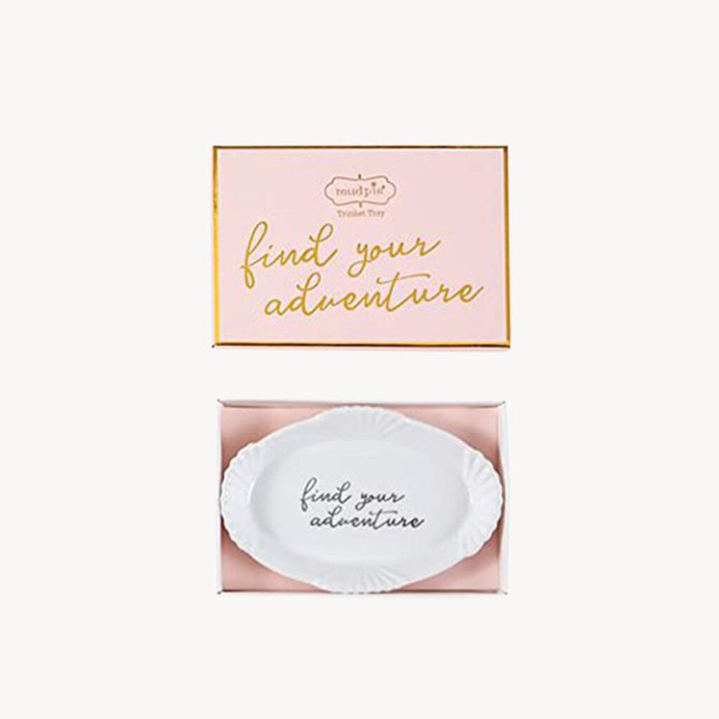 Grad Scallop Trinket Dish Oval - Giftsmith