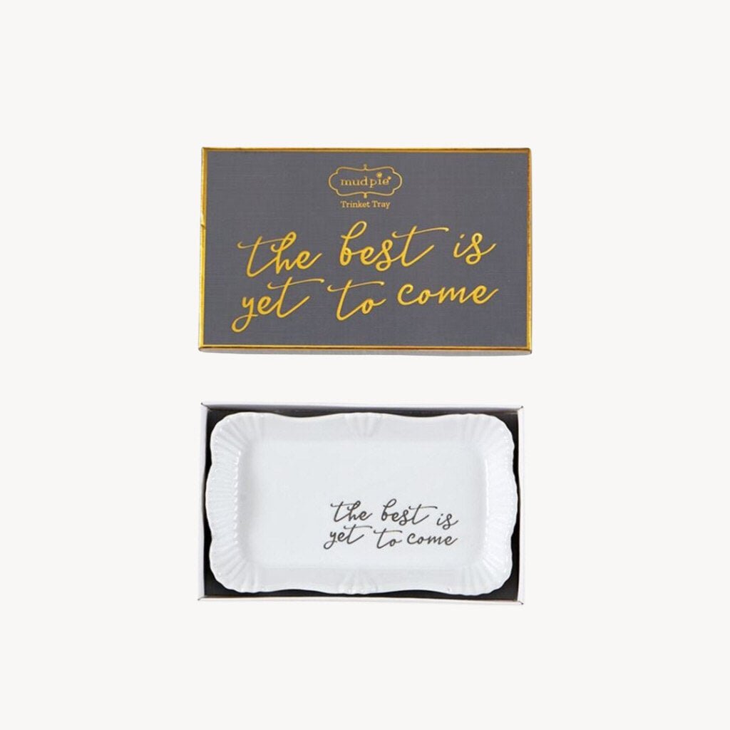 Grad Scallop Trinket Dish Rectangle - Giftsmith