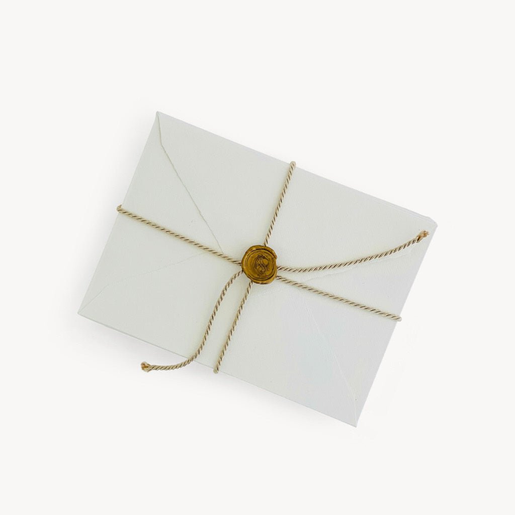 Handmade Deckled Edge Cotton Stationary Set - Giftsmith