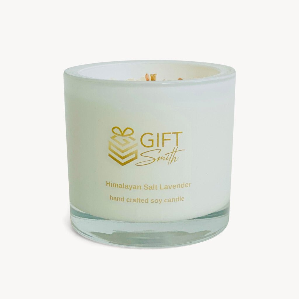 Himalayan Salt Lavender Candle - Giftsmith