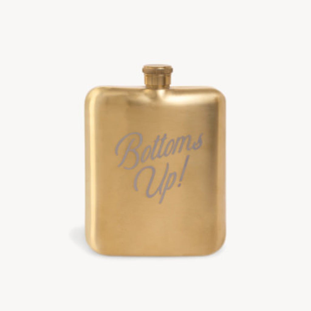 Hip Flask Bottoms Up - Giftsmith