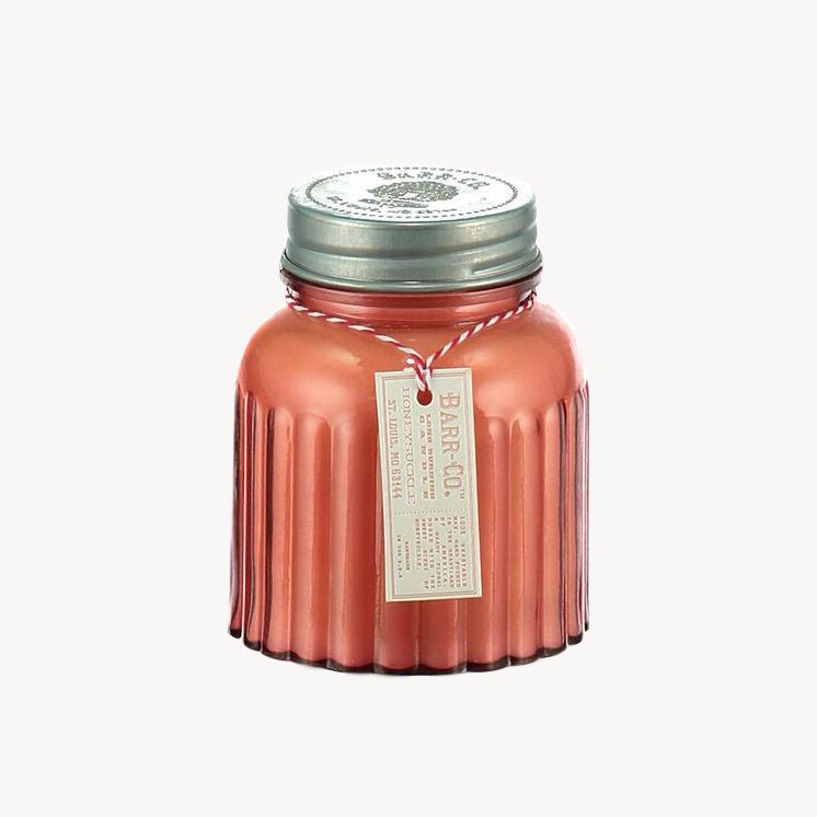 Honeysuckle Apothecary Jar Candle - Giftsmith