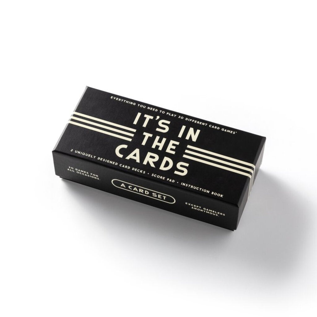 It's In The Cards Playing Card Game Set - Giftsmith