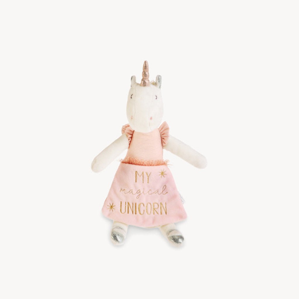 Ivory Unicorn Doll Book - Giftsmith