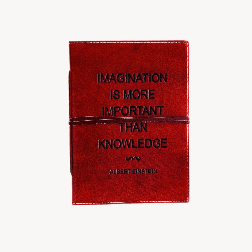 Leather Notebook Einstein - Giftsmith