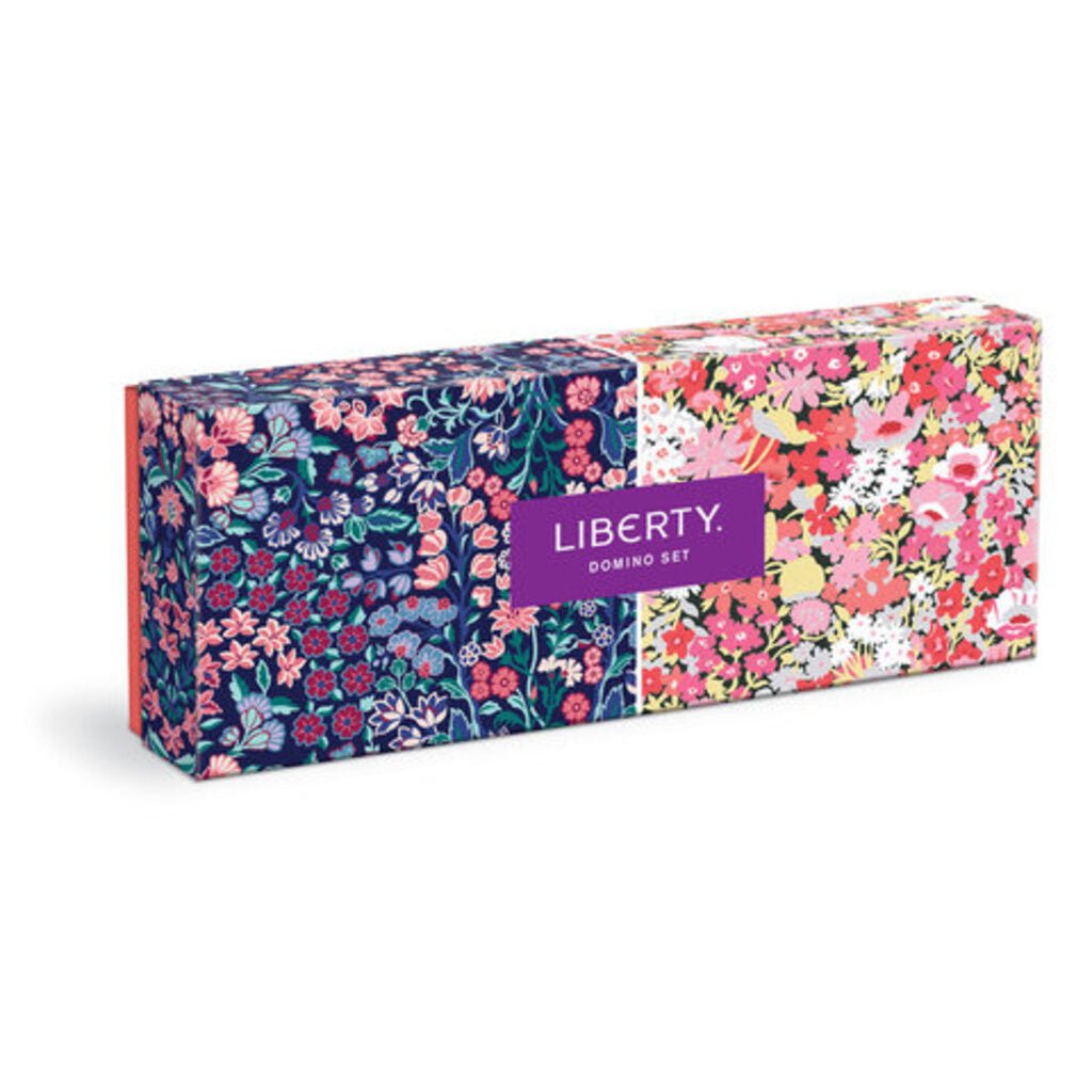 Liberty Floral Wood Domino Set - Giftsmith
