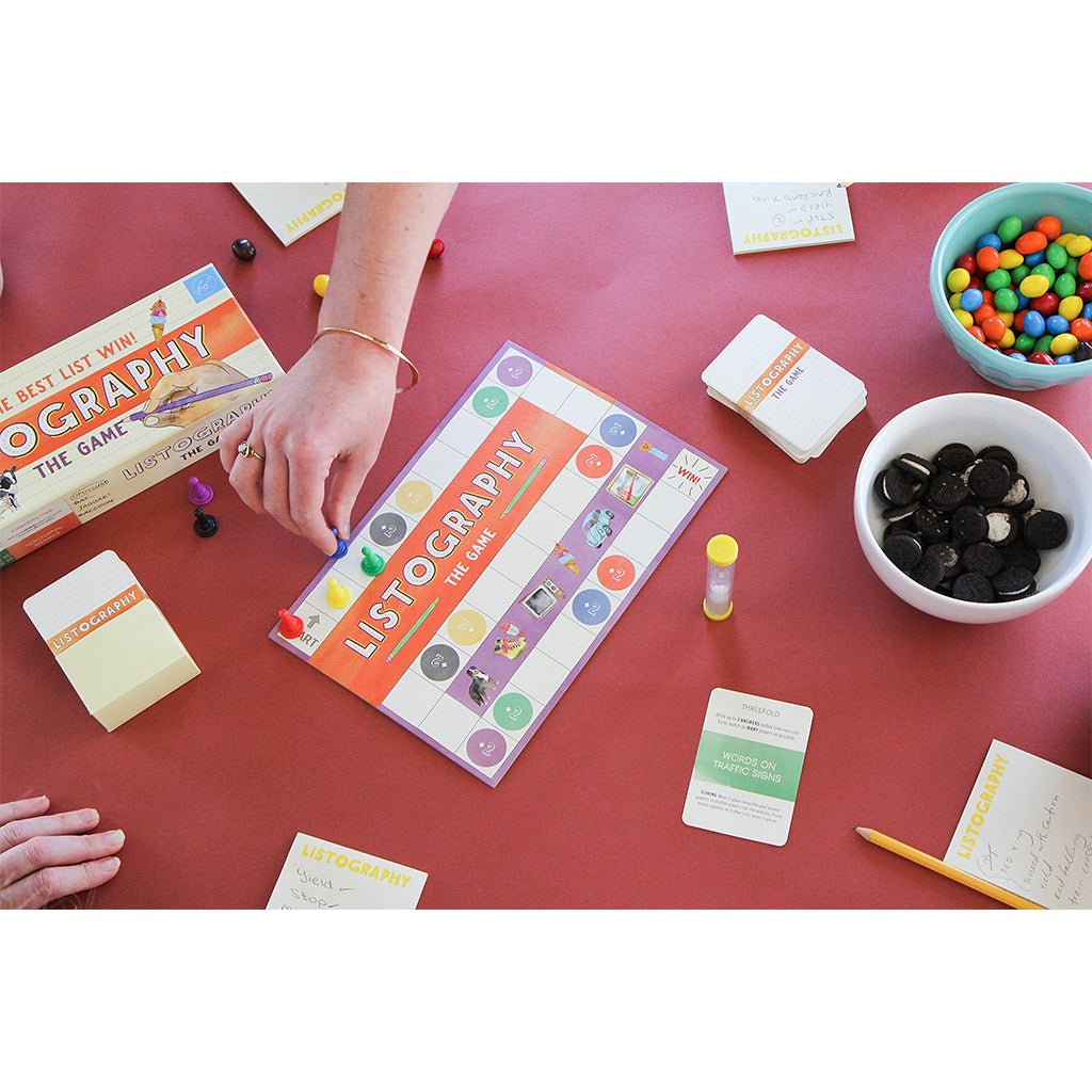 Listography: The Game May the Best List Win! - Giftsmith