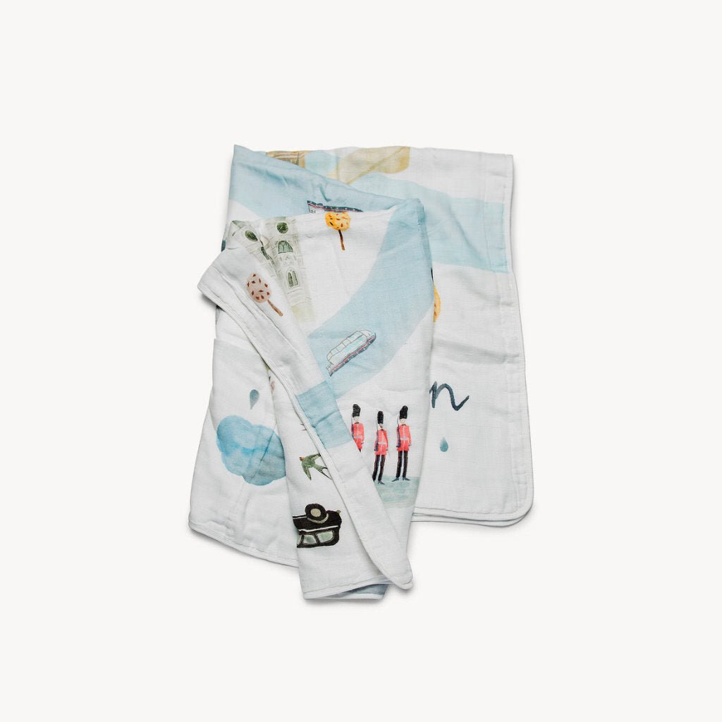 Muslin Swaddle London - Giftsmith