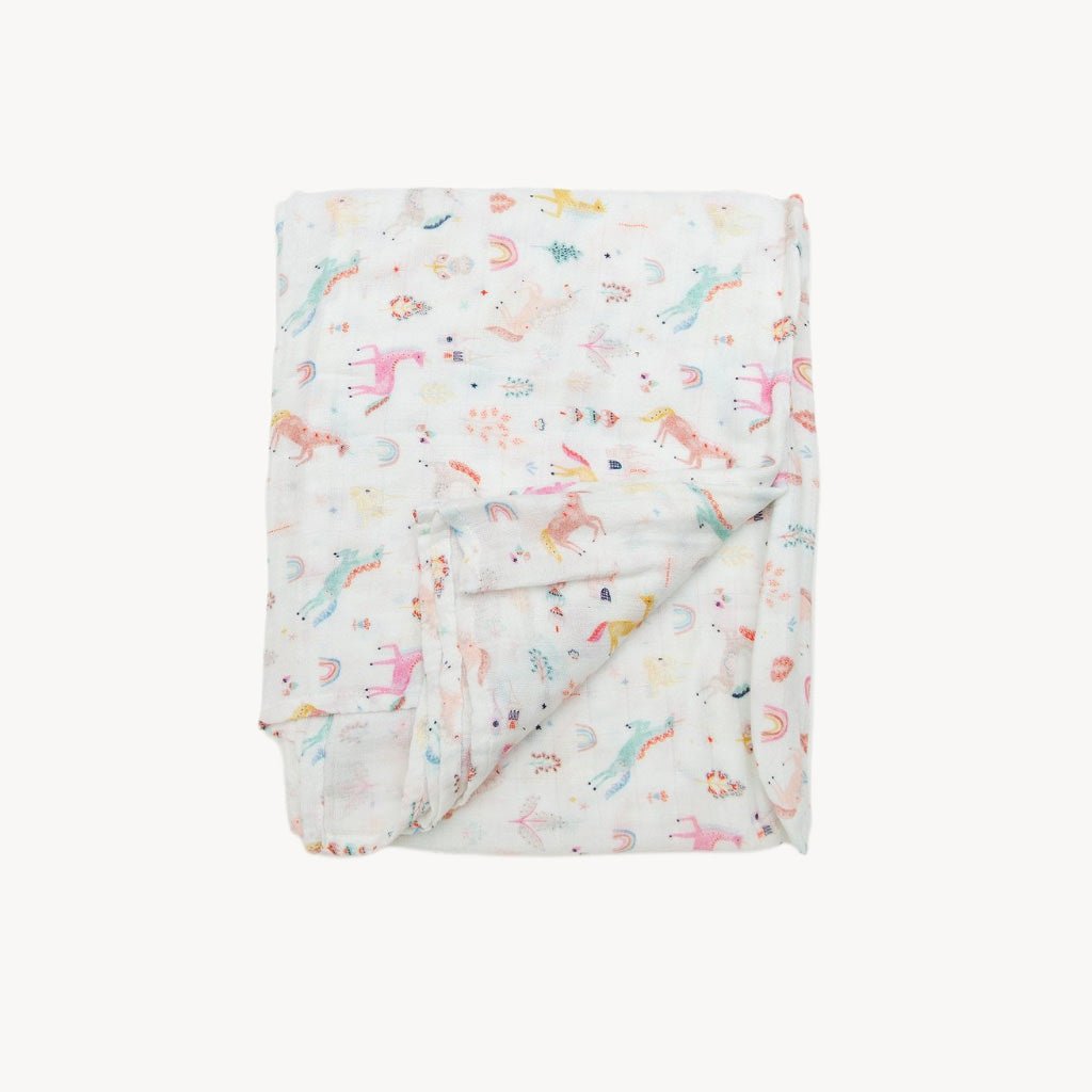 Muslin Swaddle Unicorn Dream - Giftsmith