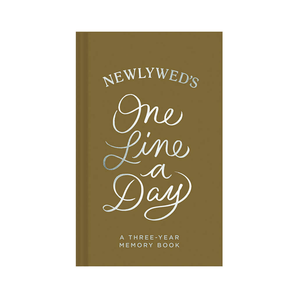 Newlywed's One Line a Day A Three-Year Memory Book - Giftsmith