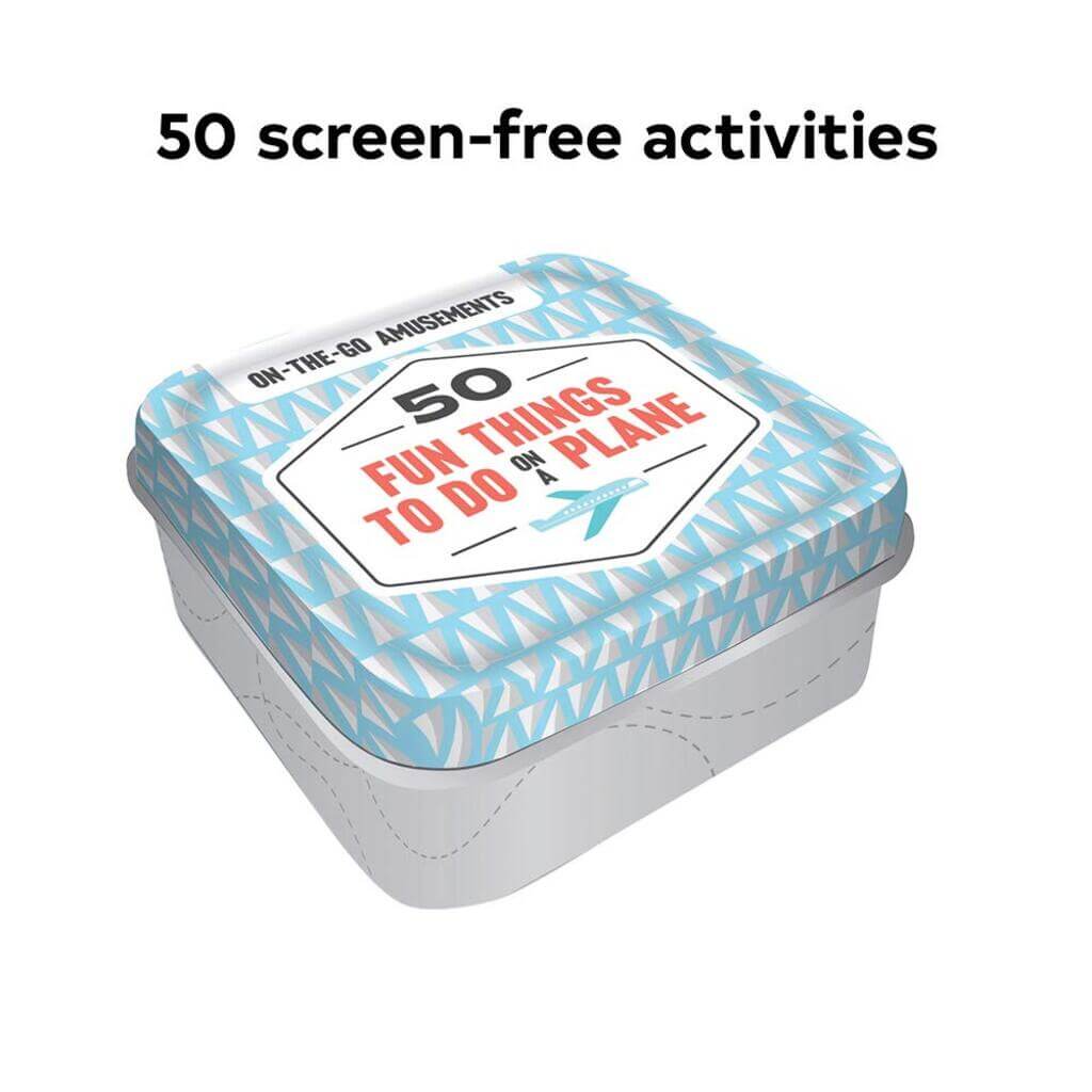 On-the-Go Amusements: 50 Fun Things to Do on a Plane - Giftsmith