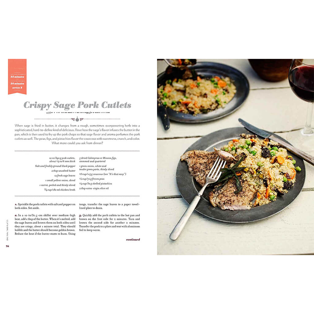 One Pan, Two Plates: More Than 70 Complete Weeknight Meals for Two - Giftsmith