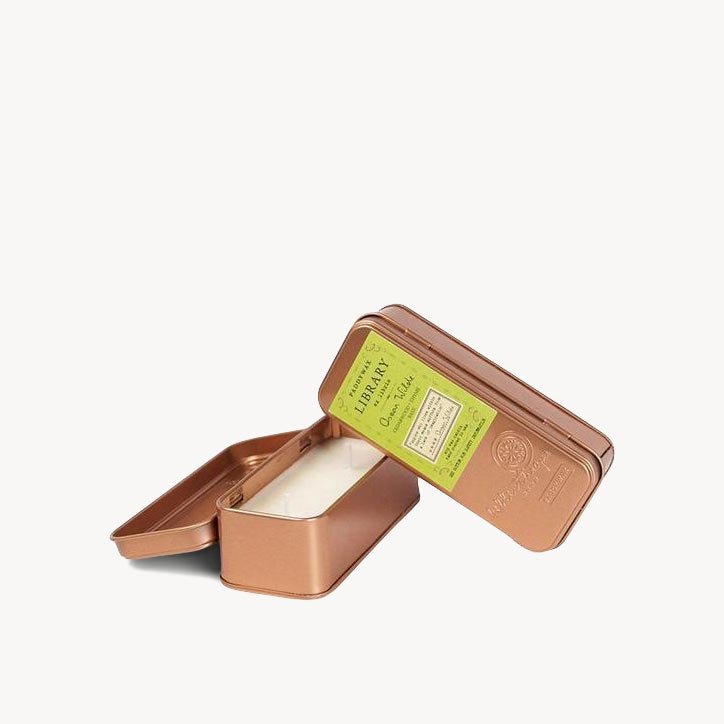 Oscar Wilde Library Candle Tin - Giftsmith