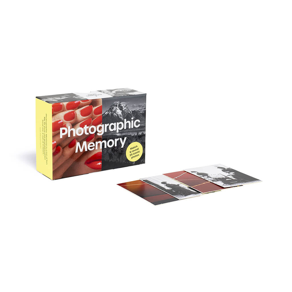 Photographic Memory Match & reveal 25 iconic photos - Giftsmith