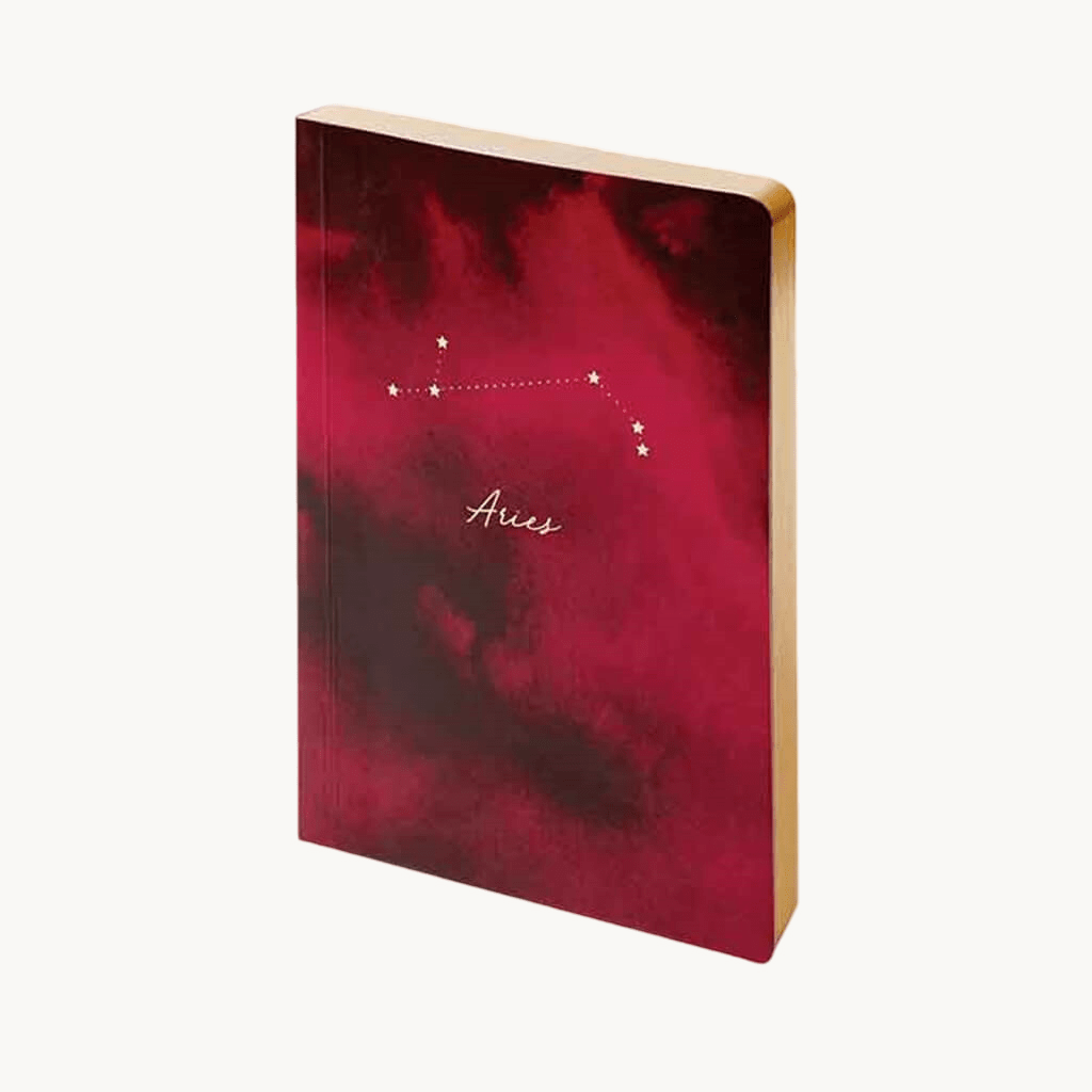 Portico Designs Constellations Softcover Lined Pocket Journal Notebook | Aries - Giftsmith